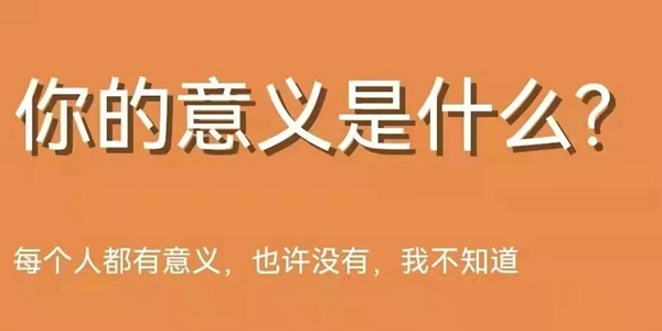 你的意義是什么測(cè)試入口