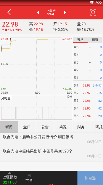 在浙商匯金谷APP中查看行情的圖文教程截圖