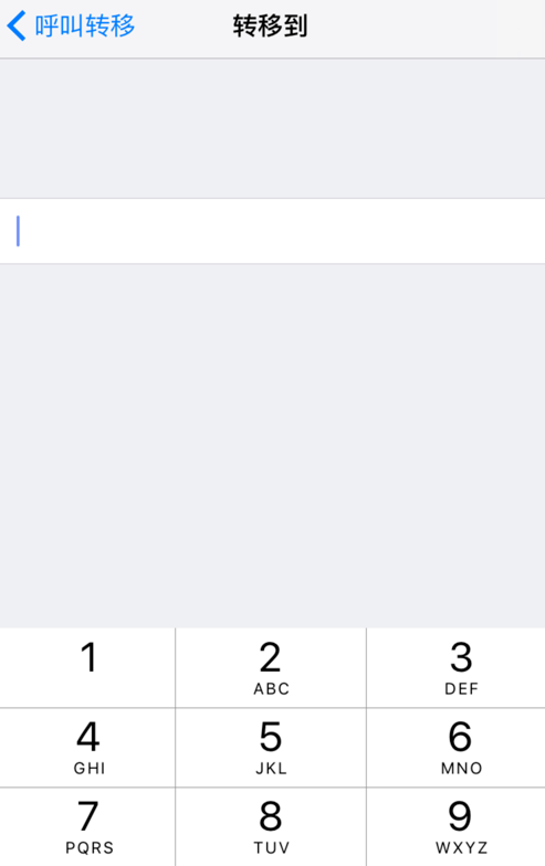 iphone設(shè)置呼叫轉(zhuǎn)移的操作流程截圖