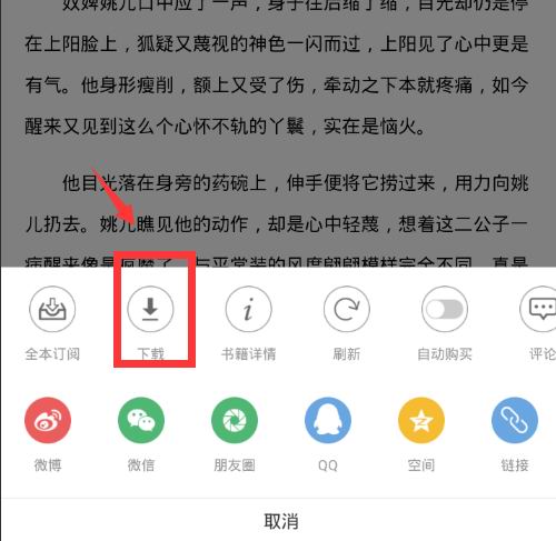 在微耽APP中下載耽美小說(shuō)的圖文教程截圖