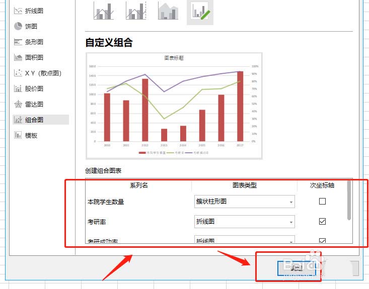 WPS表格制作作雙軸坐標(biāo)圖的詳細(xì)操作截圖