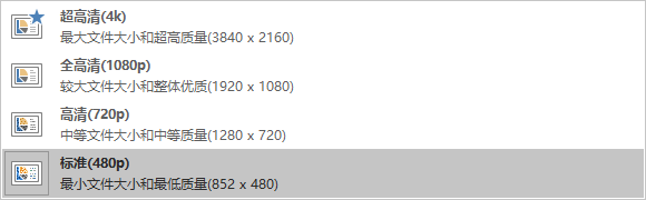 PPT把文件導(dǎo)出保存成超清視頻的基礎(chǔ)操作截圖