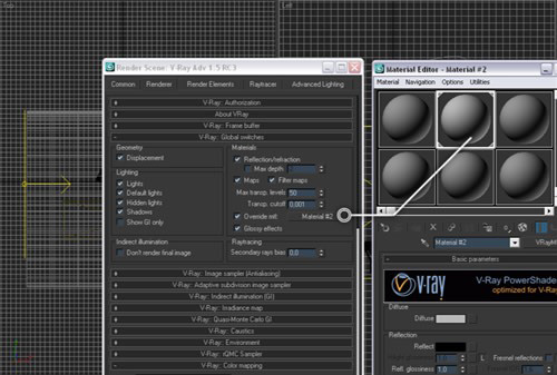 3Dmax制作影樓燈光效果的圖文操作截圖