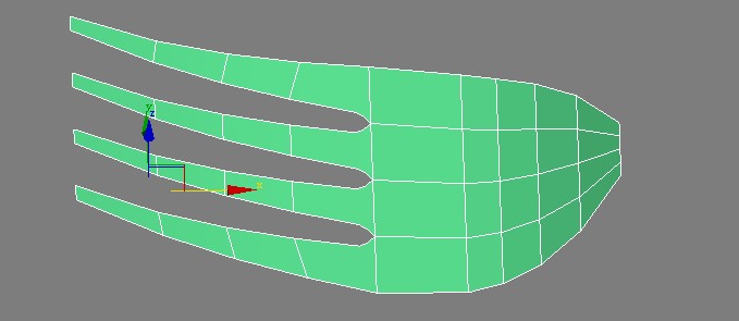 3DMAX制作叉子建模的詳細(xì)操作過程截圖