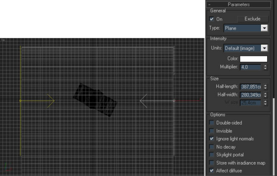 3Dmax制作影樓燈光效果的圖文操作截圖