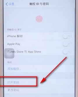 iPhone鎖屏設置長密碼的具體操作截圖