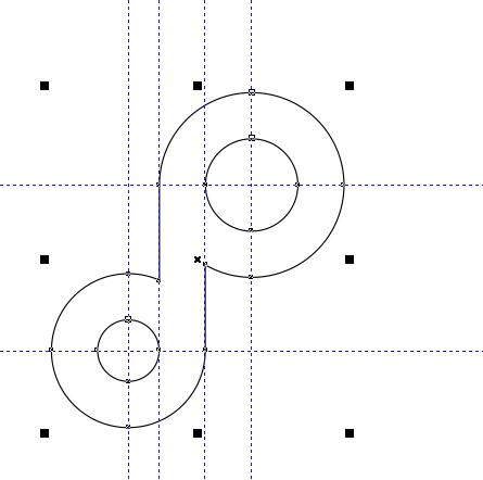 CDR畫出抖音LOGO的操作教程截圖