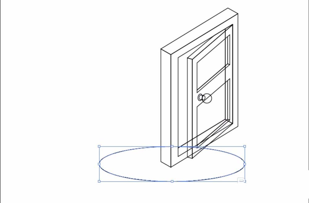 ai設(shè)計(jì)2.5d立體門的使用操作講解截圖