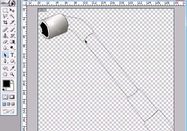 ps制作套筒扳手矢量圖的操作步驟截圖