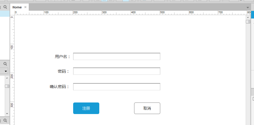 Axure RP 8創(chuàng)建注冊(cè)頁(yè)面原型的詳細(xì)操作使用截圖