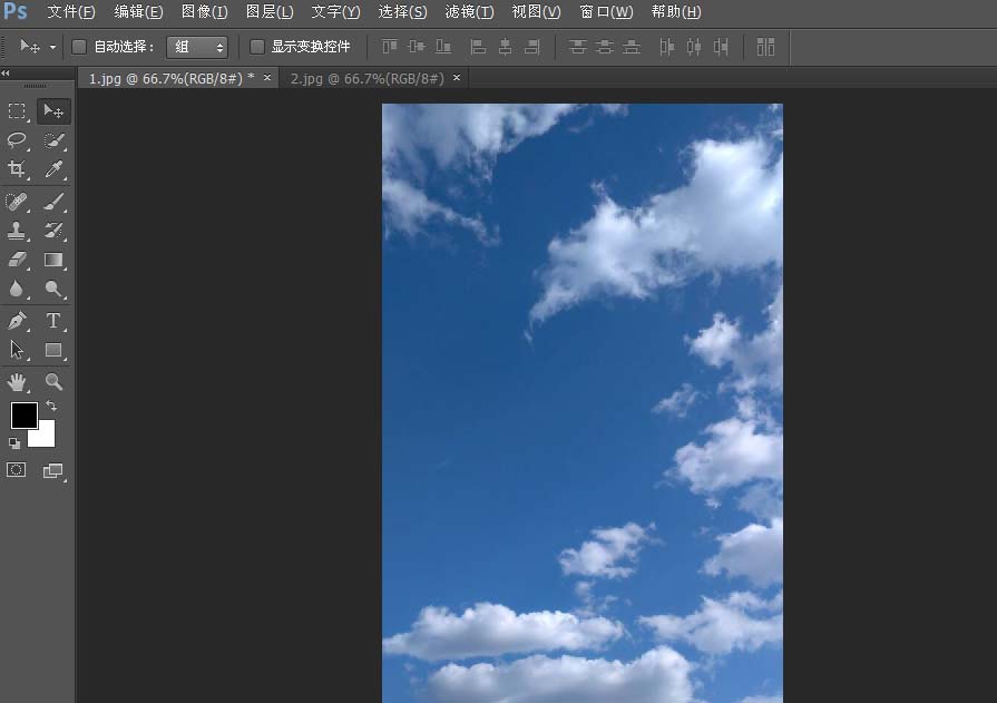 Adobe Photoshop CS6使用匹配顏色調(diào)色的操作步驟截圖