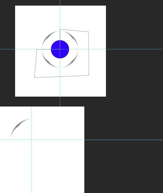 ps制作四分環(huán)形狀logo的具體操作方法截圖