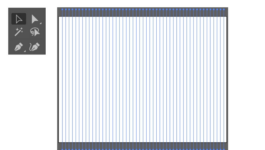 ai設(shè)計(jì)2.5D風(fēng)格三角形建筑圖標(biāo)的詳細(xì)操作流程截圖