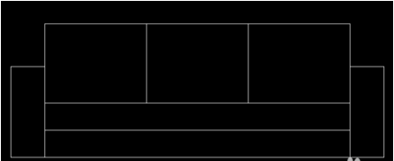 cad繪畫沙發(fā)立體圖的相關(guān)操作方法截圖