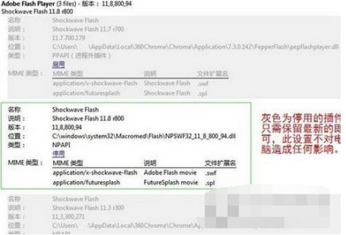 360極速瀏覽器更新Flash Player的操作步驟截圖
