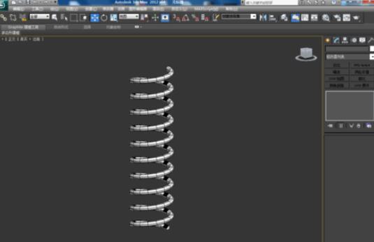 3dmax2012制作彈簧的方法步驟截圖