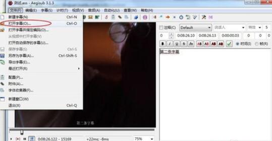 Aegisub快速添加字幕的操作技巧截圖