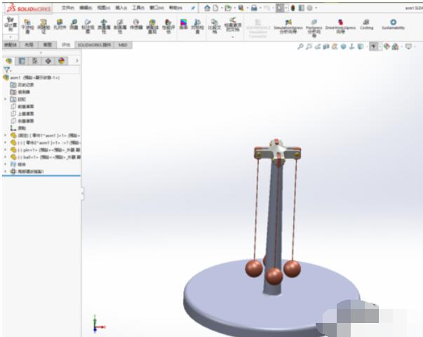 solidworks2019動(dòng)畫制作的具體操作步驟截圖