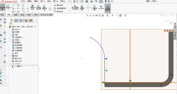 solidworks2019繪制彎折模塊的具體操作步驟截圖