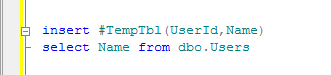 sql server使用臨時表的具體操作教程截圖