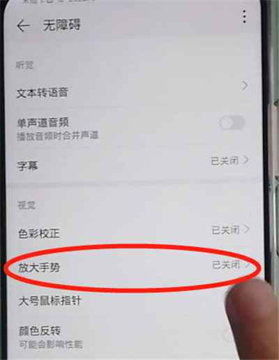 榮耀9x開啟放大功能的操作教程截圖