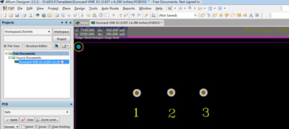 Altium Designer 13去除孔上錫膏的具體操作方法截圖