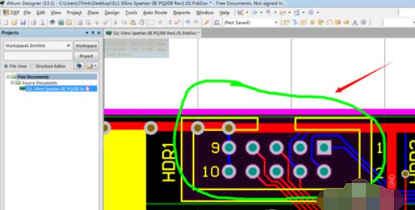 Altium Designer 13添加淚滴的具體操作步驟截圖