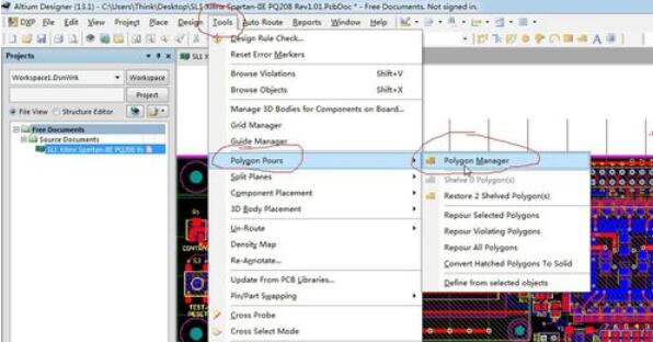 Altium Designer 13中鋪銅設(shè)計(jì)的詳細(xì)步驟截圖