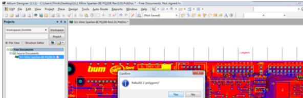 Altium Designer 13中鋪銅設(shè)計(jì)的詳細(xì)步驟截圖