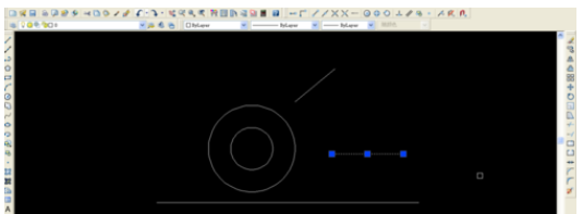 Autocad2008使用延伸命令的操作教程截圖