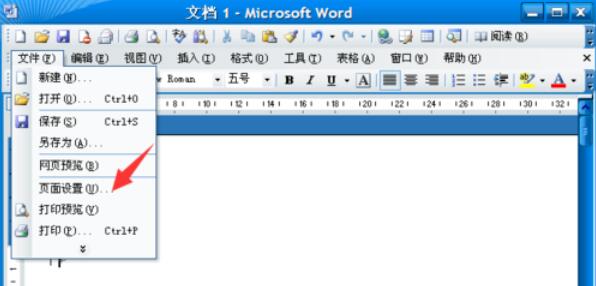 word2003頁邊距的設(shè)置詳細(xì)流程截圖