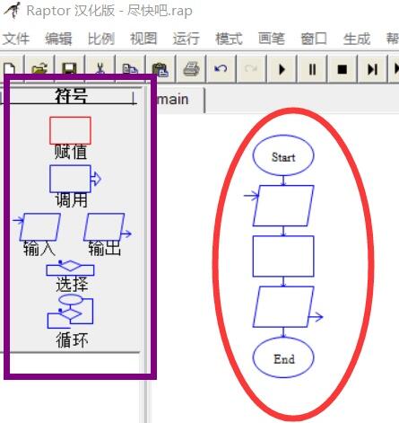 Raptor計(jì)算已知半徑r的圓面積的方法步驟截圖