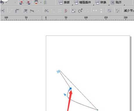 CorelDraw X4刪除節(jié)點的具體操作步驟截圖