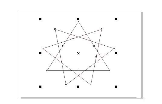 CorelDraw X4給圖形上色的詳細操作方法截圖