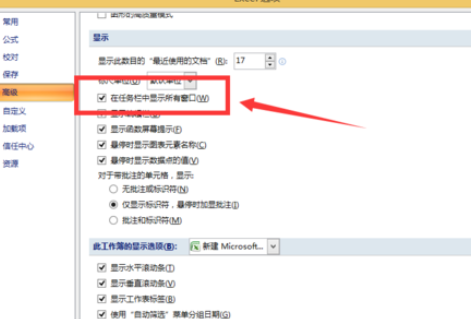 office2007中Excel打開兩個窗口的操作教程截圖