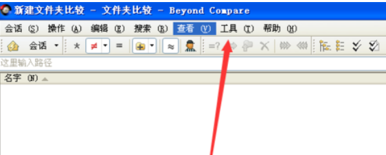 Beyond Compare更改對比字體樣式的操作教程截圖