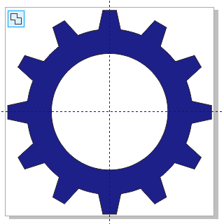 CorelDraw X4繪制齒輪零件模式的操作步驟截圖