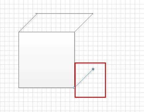 Microsoft Office Visio繪制三維正方體圖形的詳細(xì)操作步驟截圖