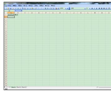 excel2007將兩個(gè)工作表分開窗口顯示的操作教程截圖