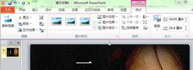 PowerPoint Viewer為幻燈片圖片添加藝術(shù)效果的詳細(xì)操作步驟截圖