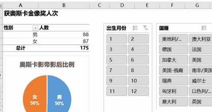 excel2007中使用切片器輕松完成統(tǒng)計(jì)任務(wù)的詳細(xì)操作教程截圖