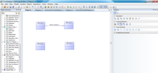 Power Designer建立邏輯數(shù)據(jù)模型的相關(guān)操作教程截圖