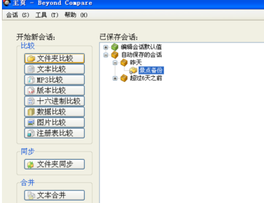 Beyond Compare設(shè)置對比屬性的操作教程截圖