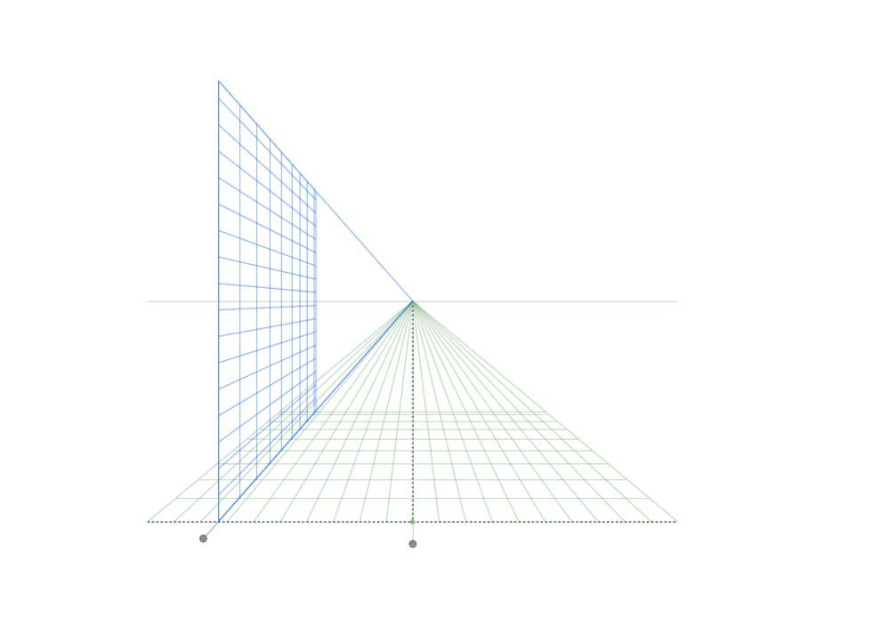 Adobe Illustrator CS6中使用透視網(wǎng)格工具的操作方法截圖