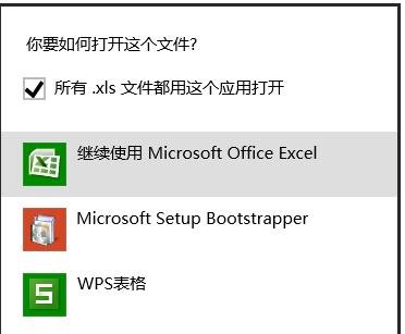 excel2007設(shè)置默認(rèn)打開方式的操作方法截圖