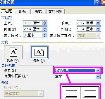 word2003進(jìn)行頁(yè)面設(shè)置的具體操作步驟截圖