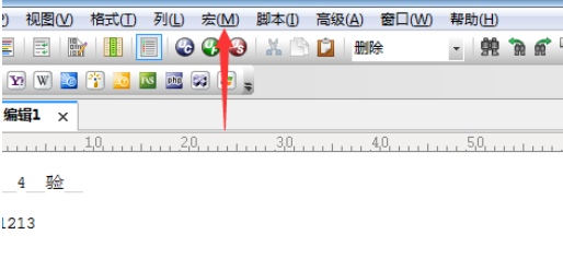 UltraEdit設(shè)置加載宏的具體使用教程截圖