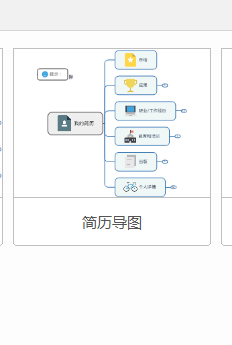 mindmanager制作個(gè)人簡歷的操作教程截圖