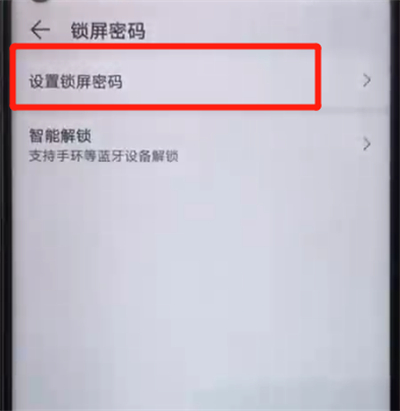 榮耀20pro進(jìn)行設(shè)置鎖屏密碼的圖文操作教程截圖