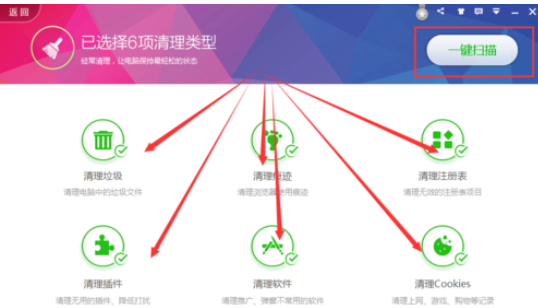 360安全衛(wèi)士清除垃圾文件的操作方法截圖